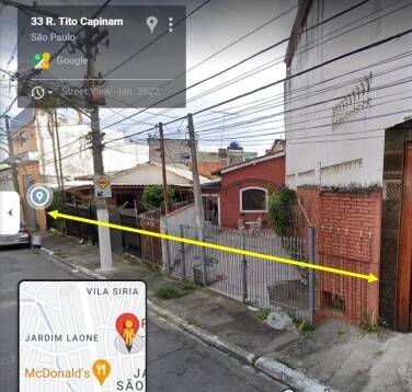 À Venda Terreno 483 m², 4 Casas Térreas - Jd. São Carlos (São Miguel Pta)
